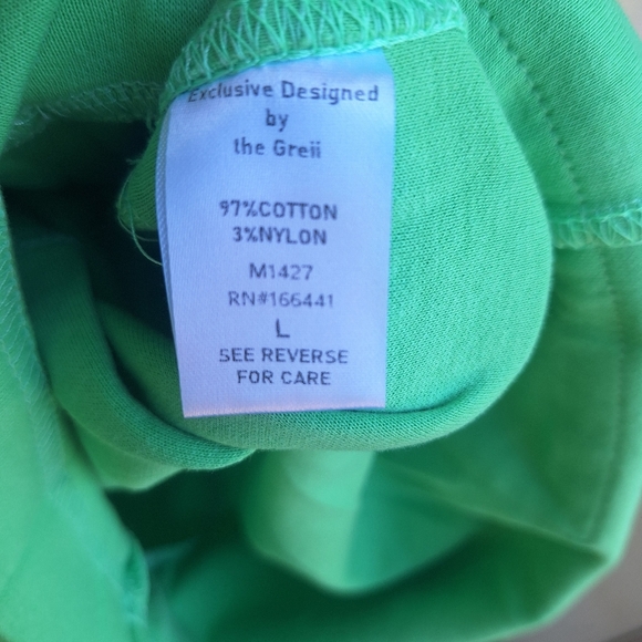 NWT The Greii brand green romper size large - Picture 8 of 8